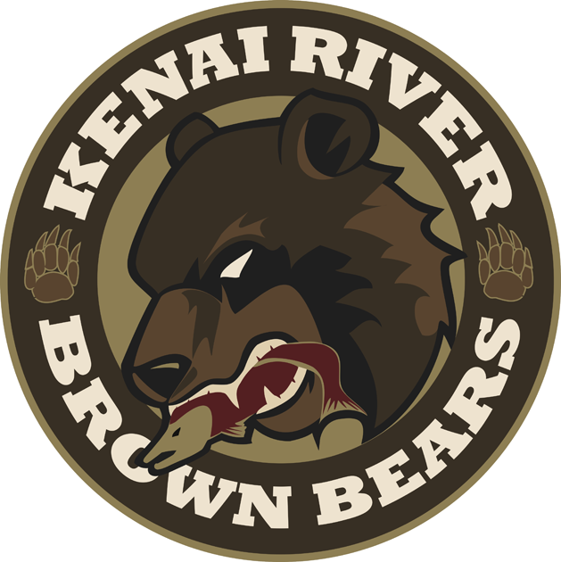 kenai river brown bears 2012-pres primary logo iron on transfers for clothing